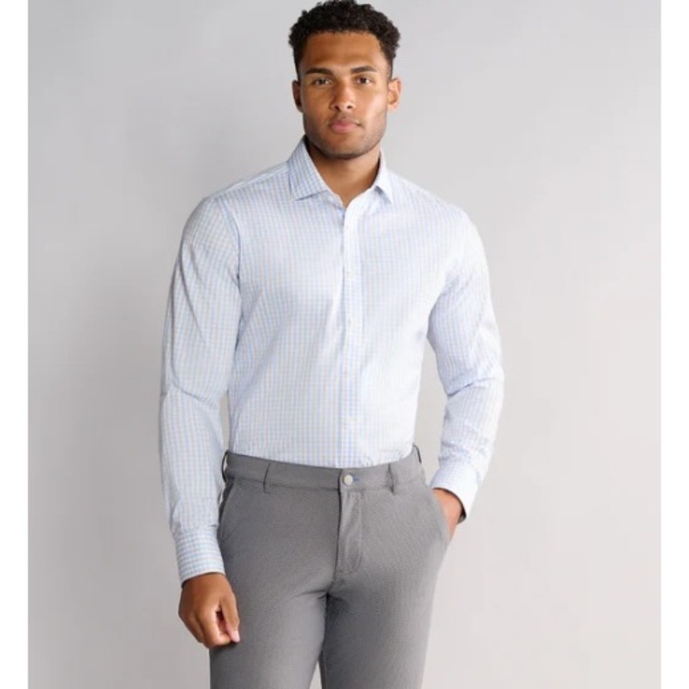 Twillory Leader Non-Iron Check Mens Quiet Luxury